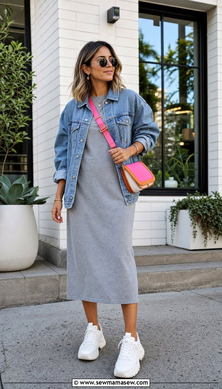 T Shirt Dress Outfit 2026 - 25 dress outfits 2026
