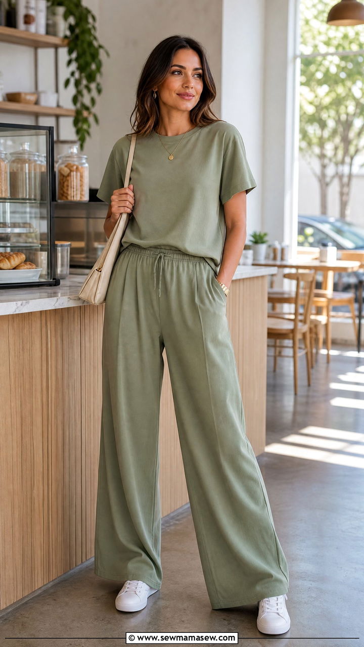 T Shirt With Matching Co Ord Set - 35 how to style basic t-shirt