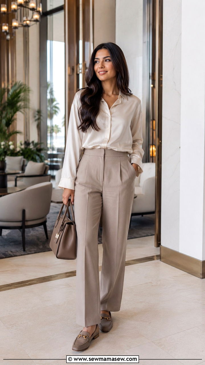 Tailored Trousers Modest Dubai Resort Wear - 25 Resort wear outfit ideas Dubai modest