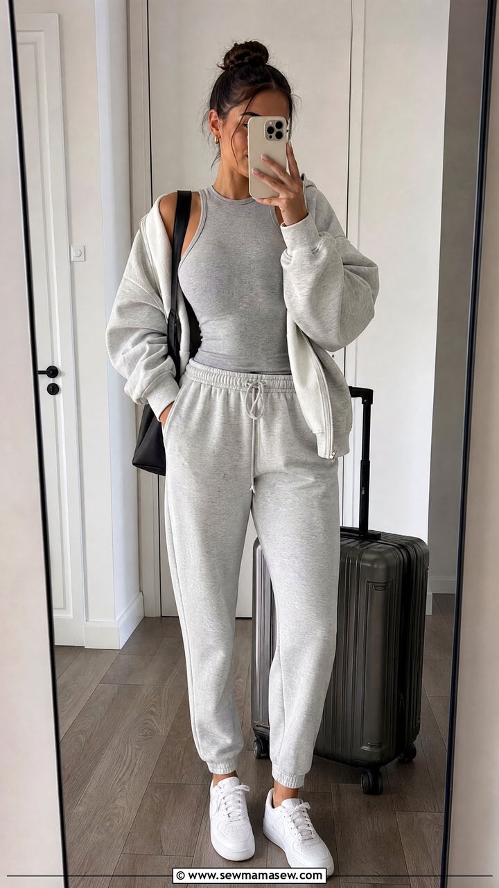 Tank Top with Sweatpants Outfit - 25 How to style a tank top