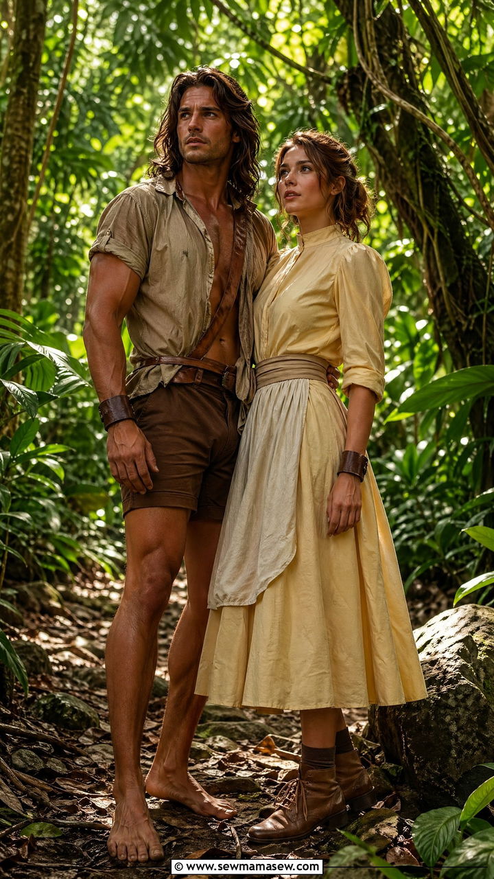 Tarzan and Jane Couple Outfit - 35 Disney outfit ideas for couples