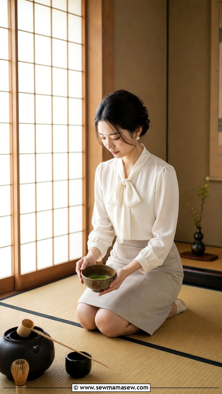 Tea ceremony outfit Kyoto - 40 What to wear in Kyoto
