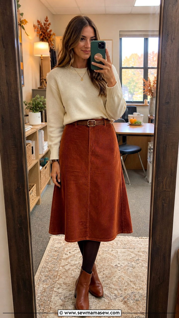 Teacher Outfit Oversized Cardigan and Jeans - 40 teacher outfits