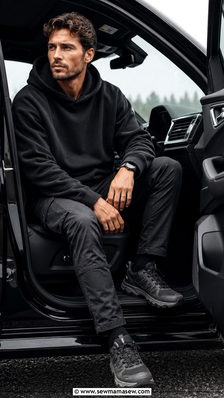 The Tech Bro Hoodie - 20 Quiet luxury outfit ideas Succession Kendall