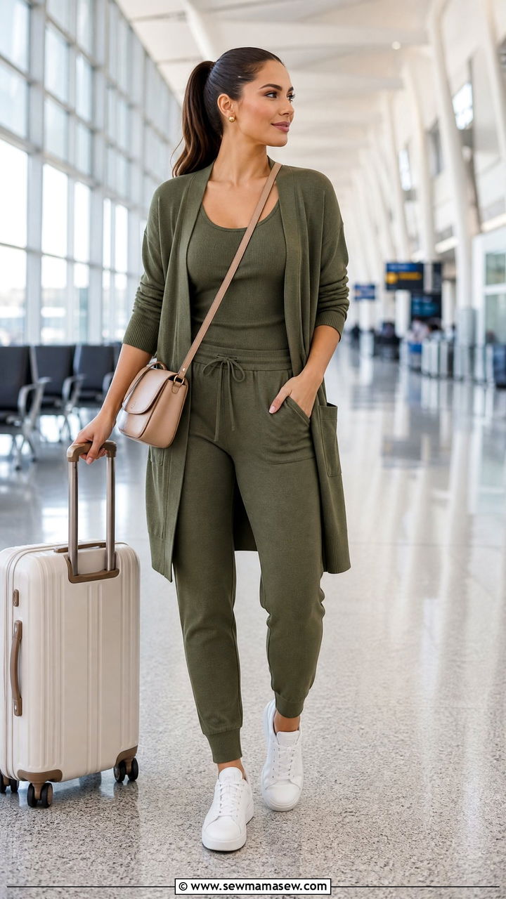 Three Piece Matching Set Airport Outfit - 30 Matching set outfit ideas for airport