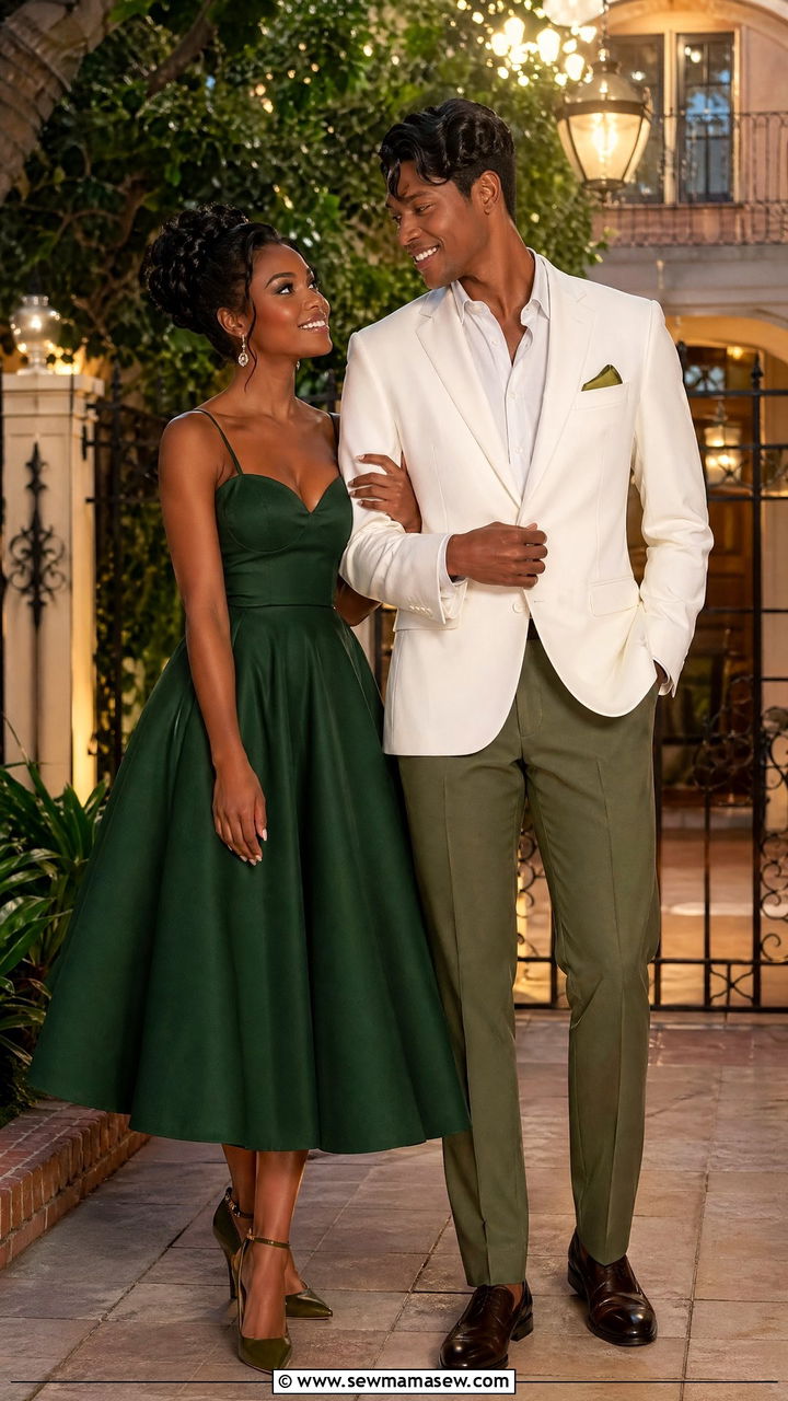 Tiana and Prince Naveen Couple Outfit - 35 Disney outfit ideas for couples