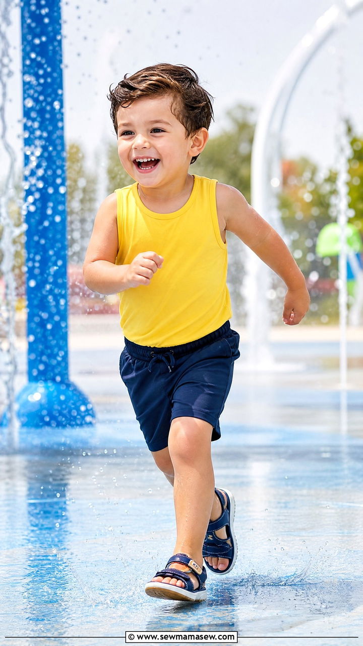 Toddler Boy Tank And Shorts Outfit - 30 Summer outfits for toddlers