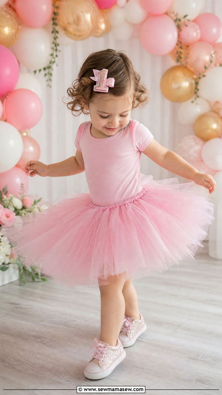 Toddler Girl Birthday Tutu Dress - 30 Toddler girl outfit ideas