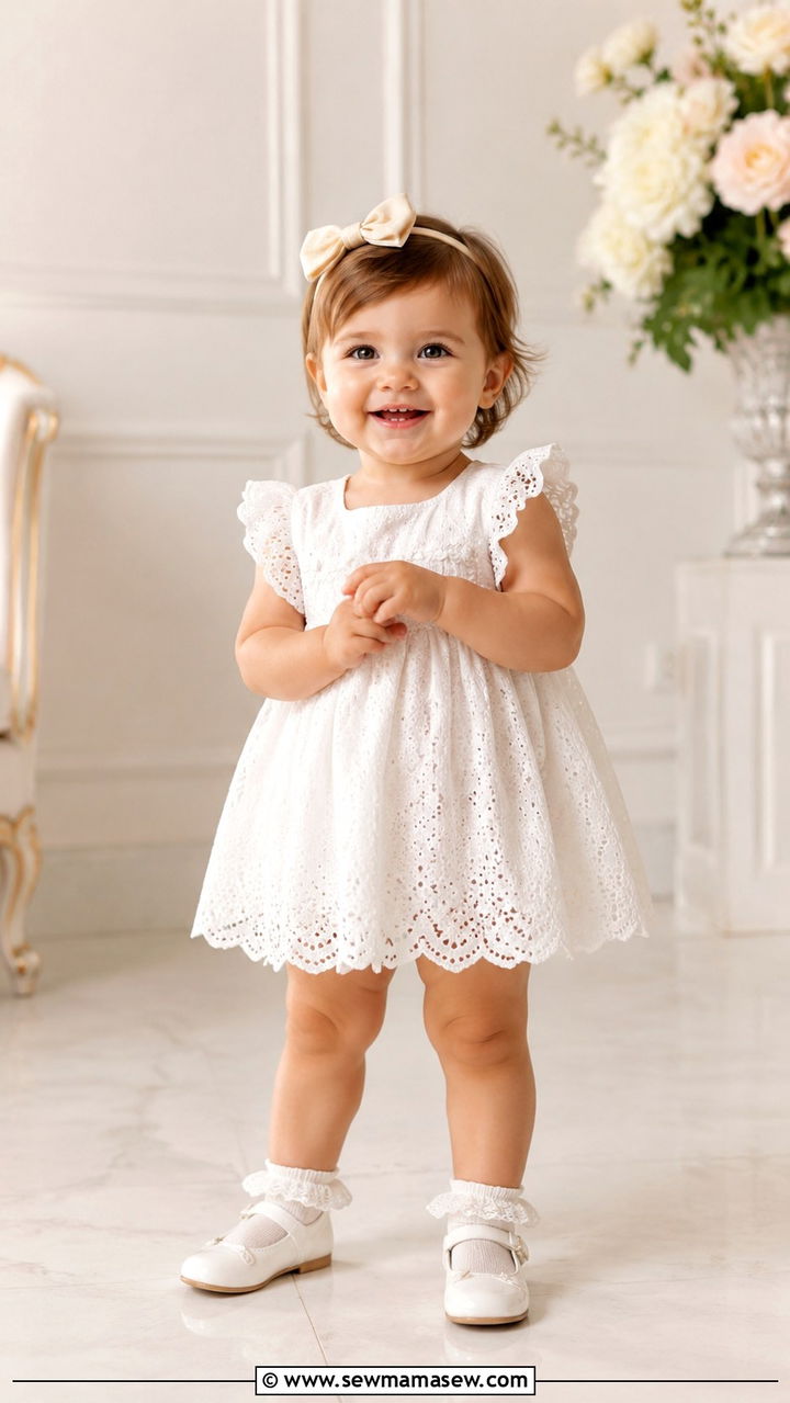 Toddler Girl Eyelet Dress Outfit - 30 Toddler girl outfit ideas