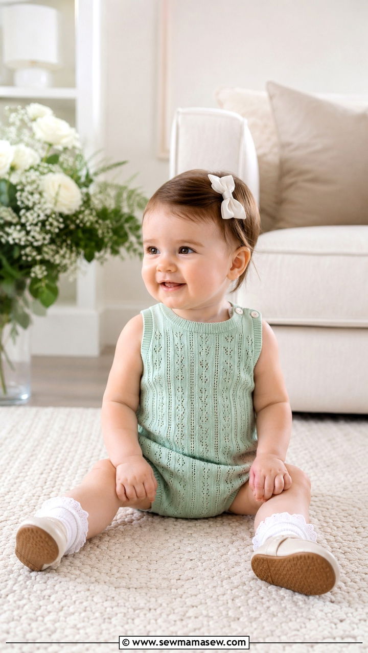 Toddler Girl Knit Romper Outfit - 30 Toddler girl outfit ideas