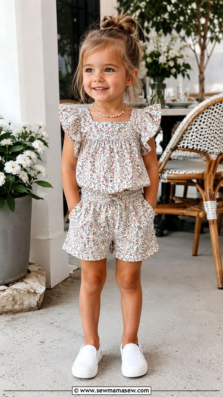 Toddler Girl Two Piece Matching Set - 30 Toddler girl outfit ideas
