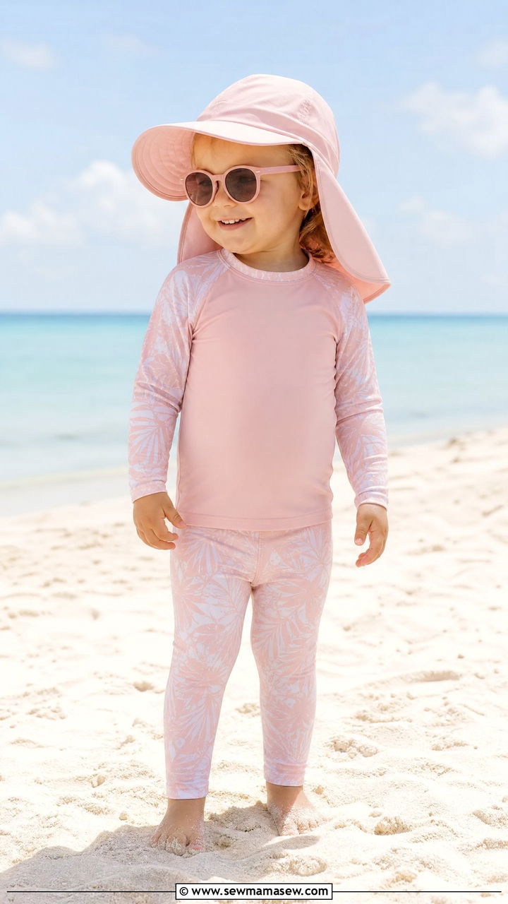 Toddler UPF Sun Safe Outfit - 30 Summer outfits for toddlers
