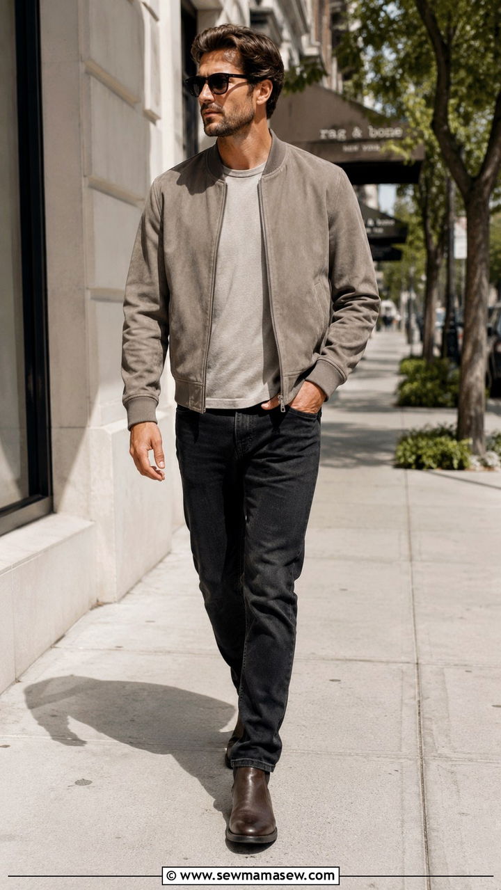 Tom Ford Bomber Jacket - 20 Quiet luxury outfit ideas Succession Kendall