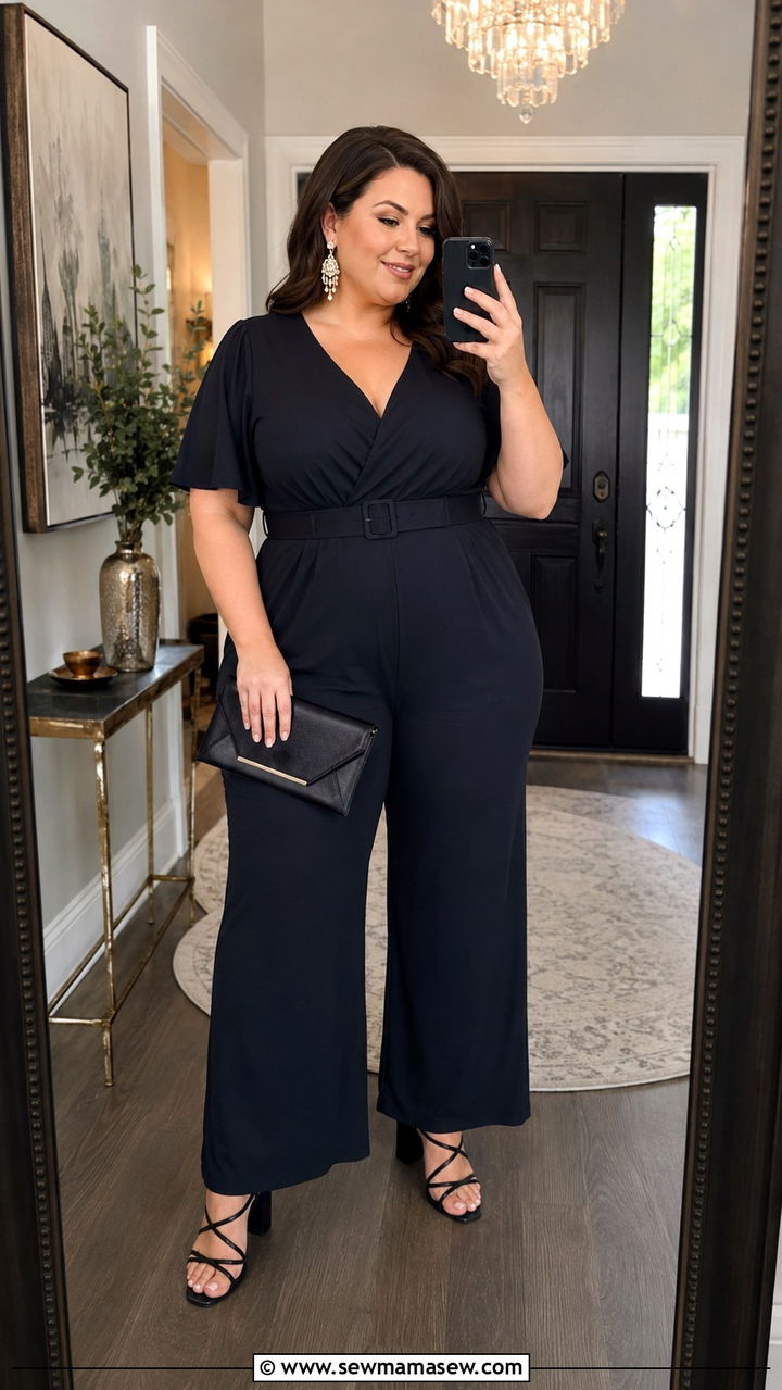 Torrid jumpsuit with heels outfit - 20 Plus size from Torrid