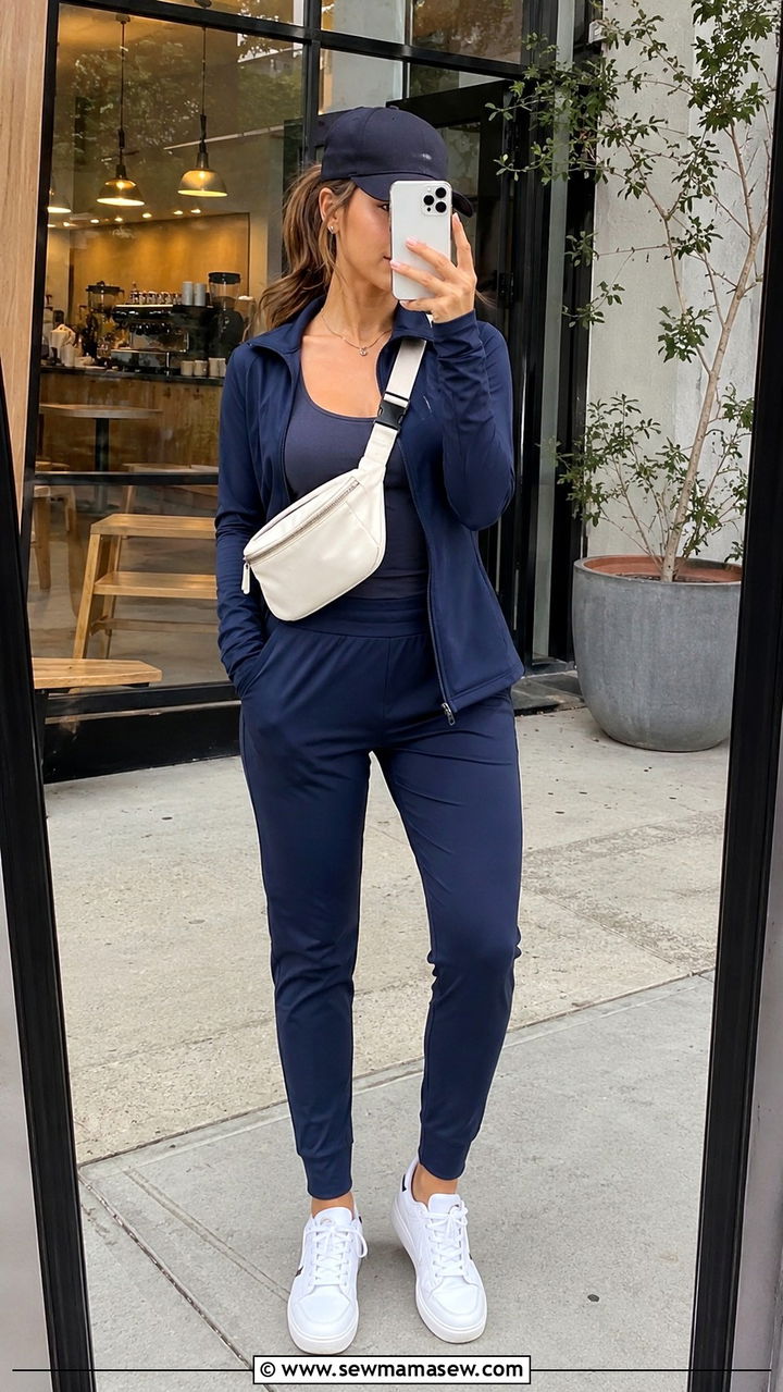Tracksuit Morning Run Outfit With Sneakers - 25 Morning run outfit ideas