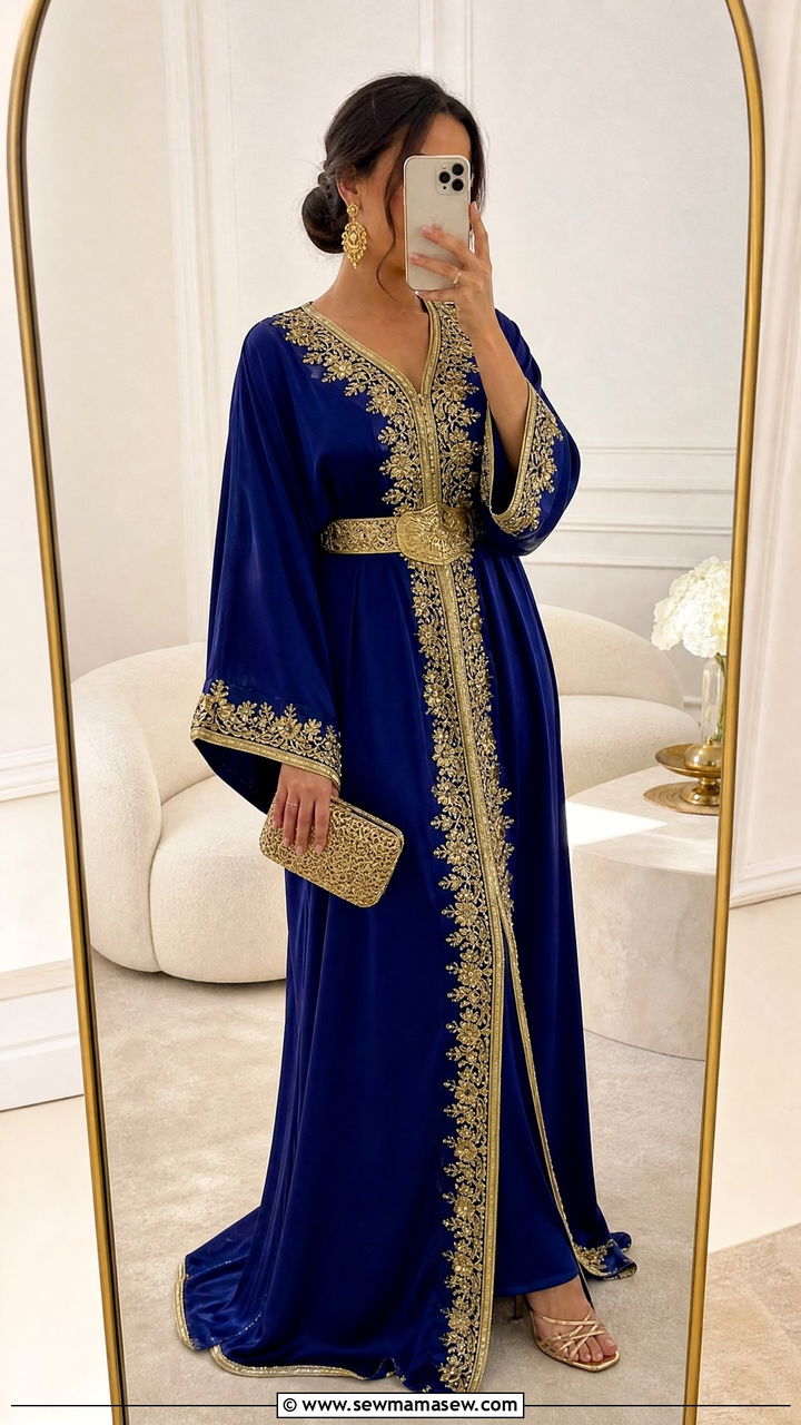 Traditional Moroccan Kaftan For Evening Events - 25 Casablanca outfit ideas