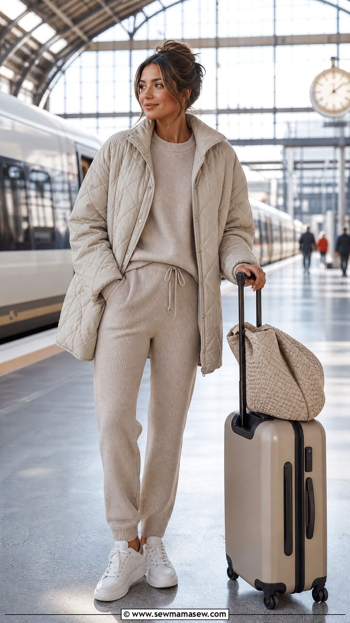 Travel day comfortable outfit Lucerne - 35 Lucerne outfit ideas