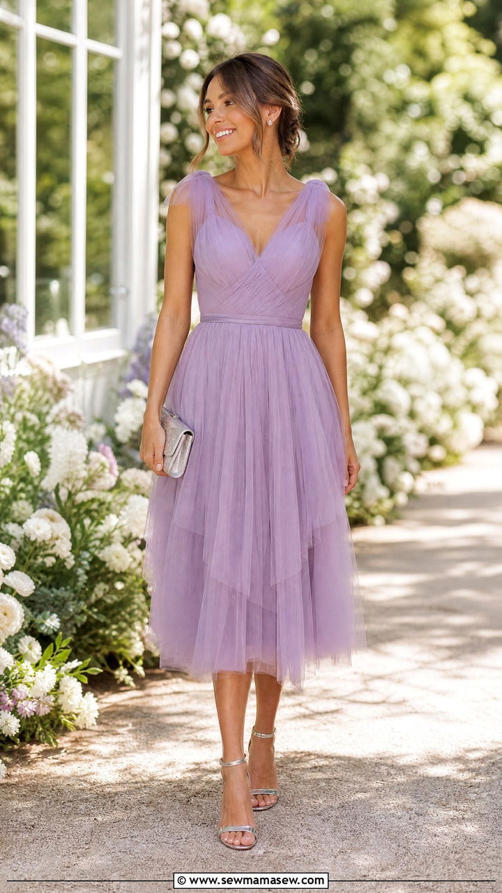 Tulle cocktail dress wedding guest outfit - 25 Wedding guest outfit ideas cocktail dress 2026