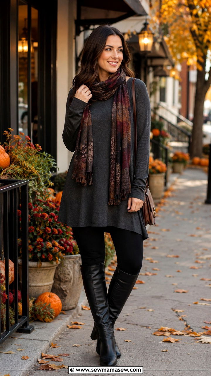 Tunic Top Outfit For Love Handles - 20 Outfits for love handles
