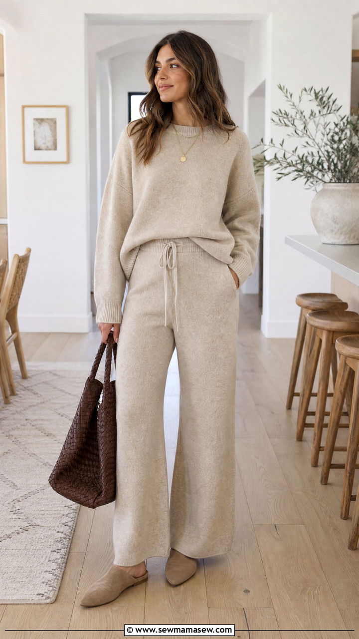 Two Piece Knit Set Outfit - 30 Developer outfit ideas