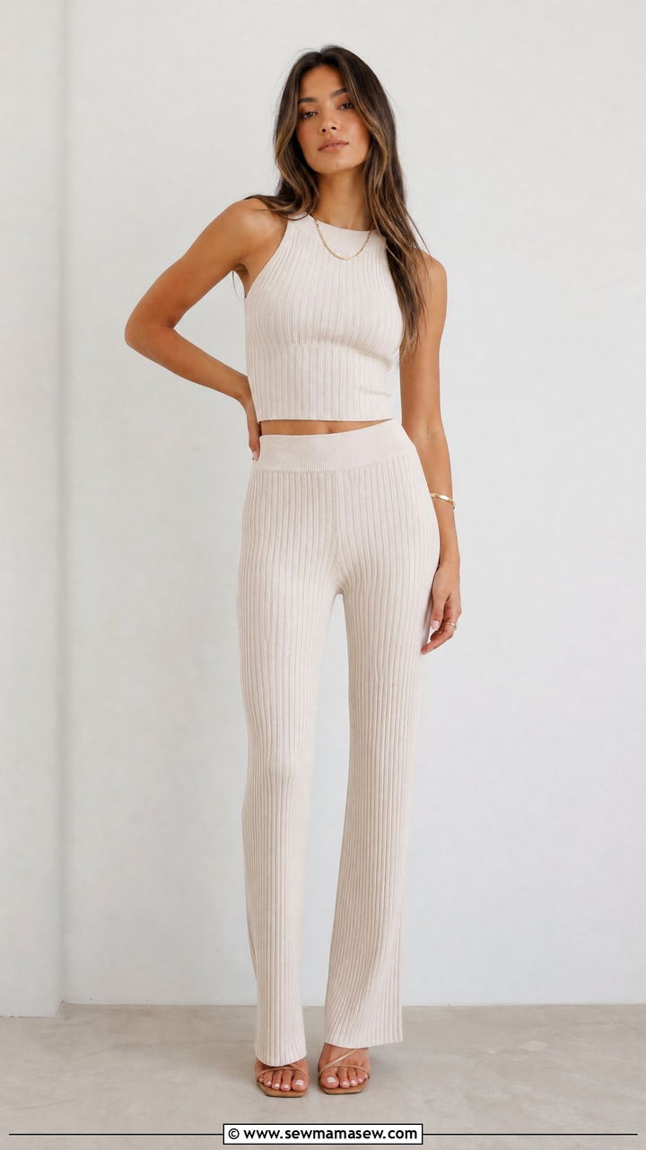 Two Piece Matching Set - 25 Outfits for long torso women
