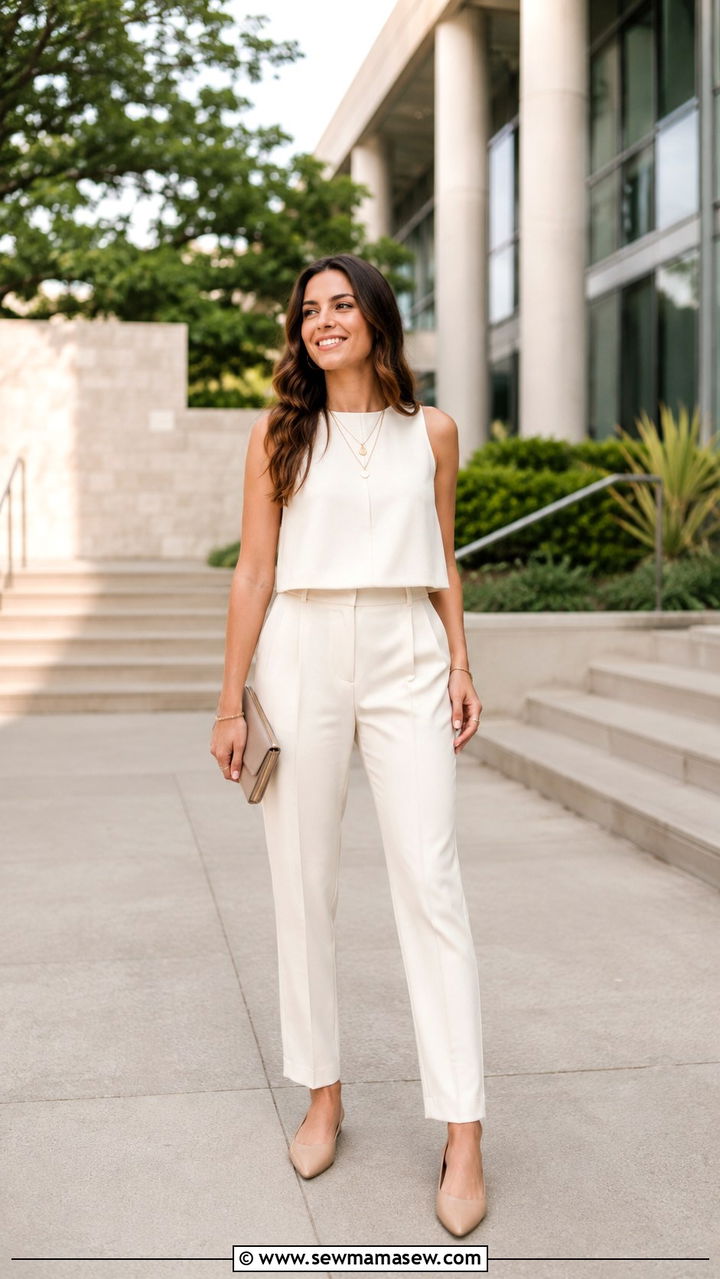 Two Piece Matching Set Outfit For PhD Graduation - 20 PhD graduation outfit ideas