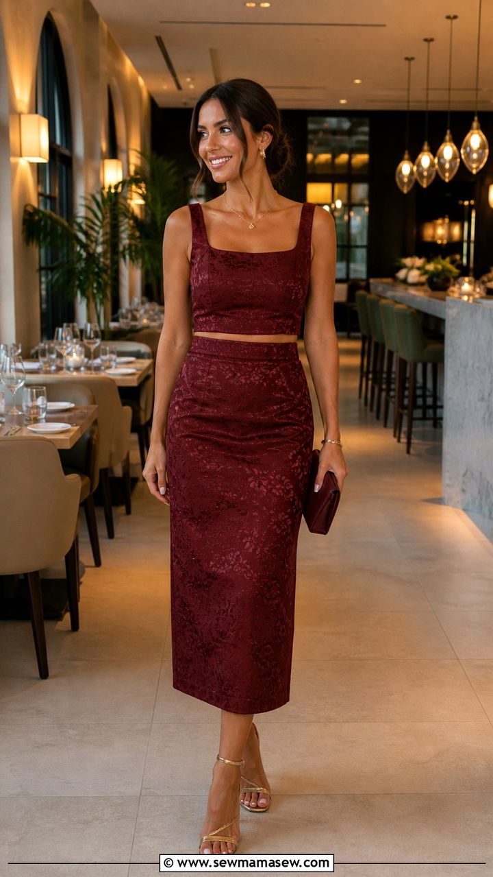 Two Piece Set 40th Birthday Dinner - 20 40th birthday dinner outfit ideas