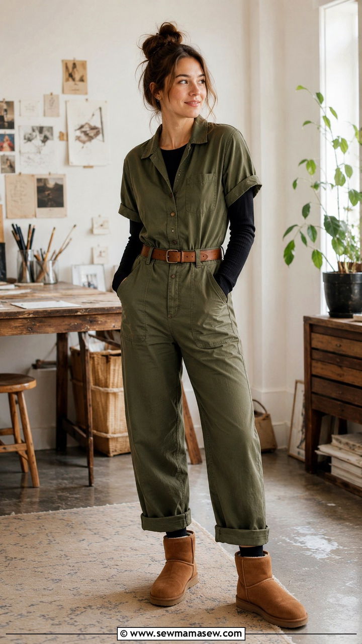 Uggs With A Jumpsuit - 25 Uggs outfit ideas 2026