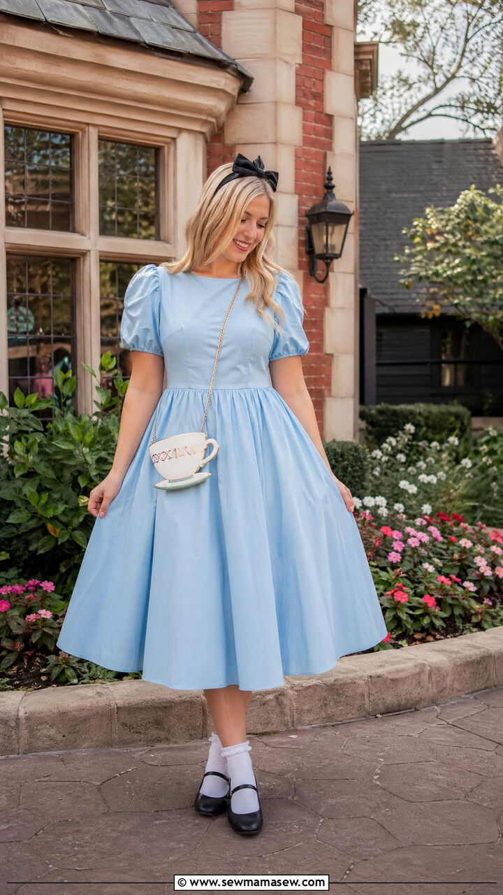 United Kingdom Pavilion Alice Bound - 35 Epcot outfit ideas