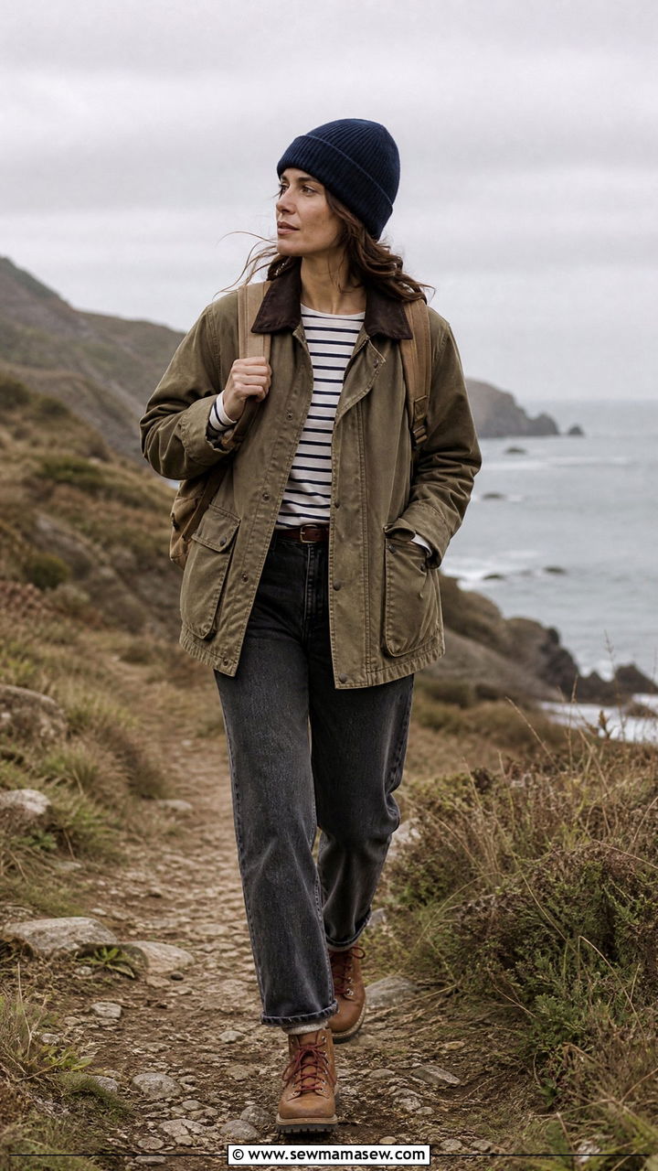 Utility Jacket Fisherman Aesthetic Outfit - 25 Sailor outfit ideas