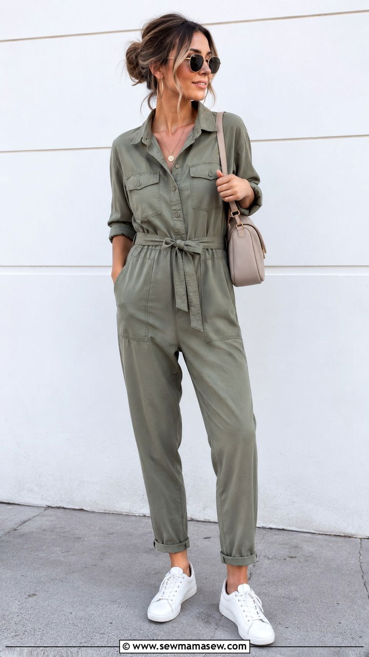 Utility Jumpsuit Festival Outfit - 30 chic music festival outfits for women