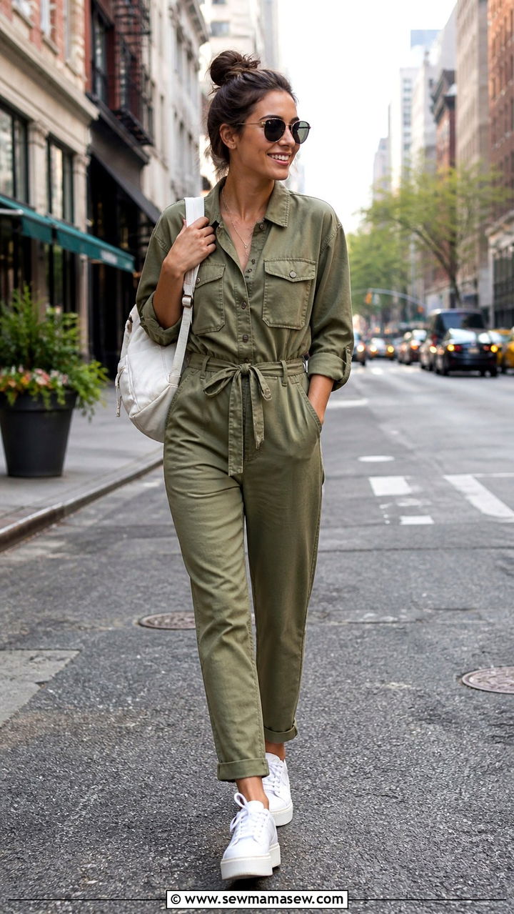 Utility Jumpsuit Spring Outfit - 40 Chic spring outfits