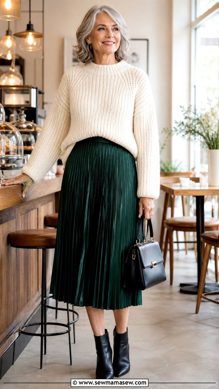 Utility Jumpsuit and White Sneakers - 40 How to dress in your 50s