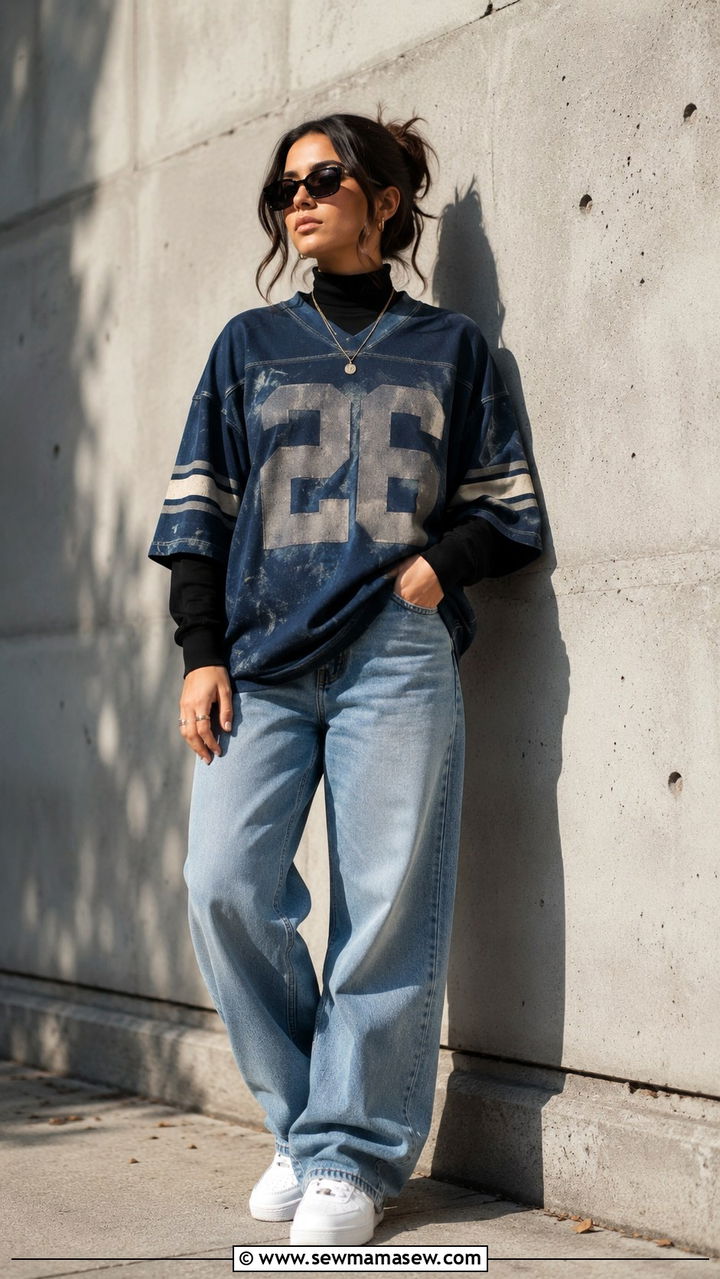 Vintage Jersey Outfit 2026 - 25 2026 outfits aesthetic