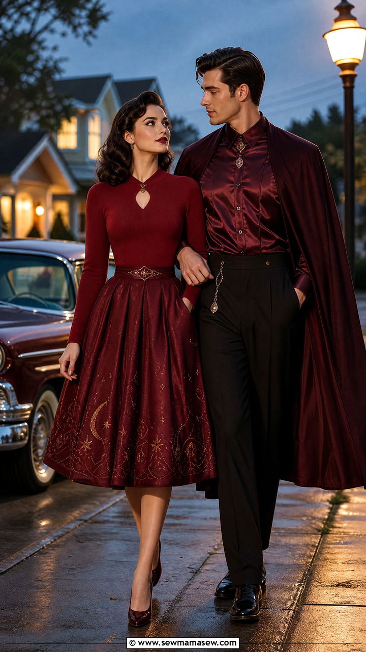 Wanda and Vision Couple Outfit - 35 Disney outfit ideas for couples