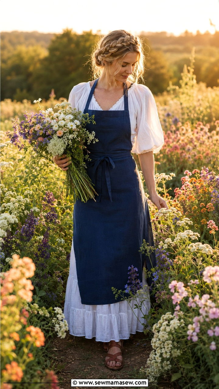 White Maxi Dress Florist Outfit - 20 Florist outfit ideas