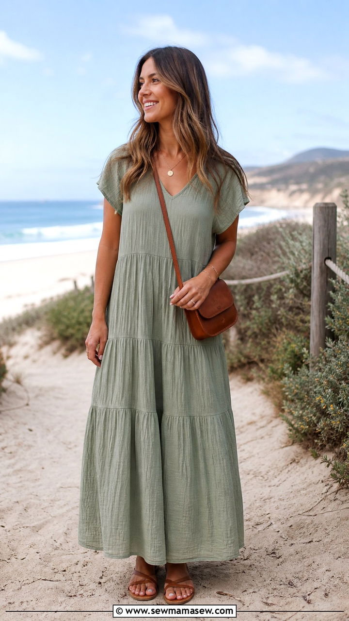 Wide Leg Jeans With Fitted Ribbed Tank Top - 40 summer casual outfit ideas
