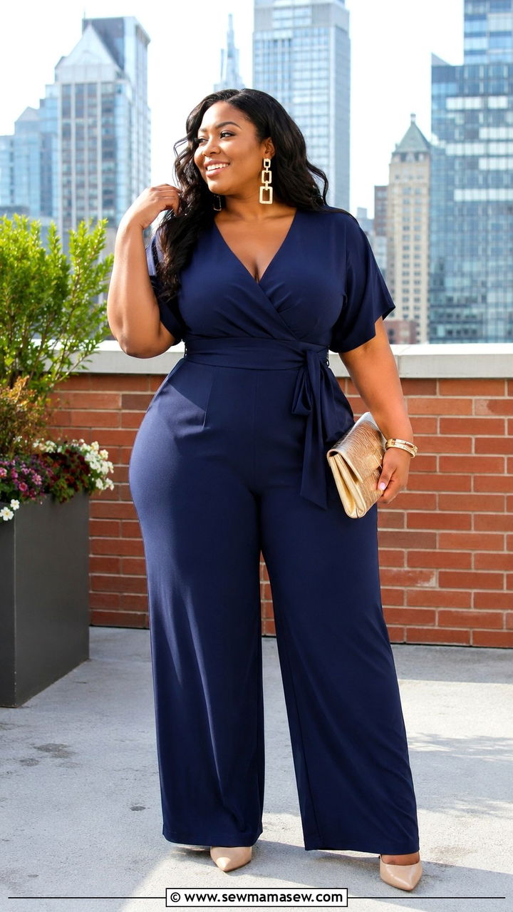 Wide Leg Jumpsuit Graduation Outfit Plus Size - 30 Graduation outfit ideas for plus size