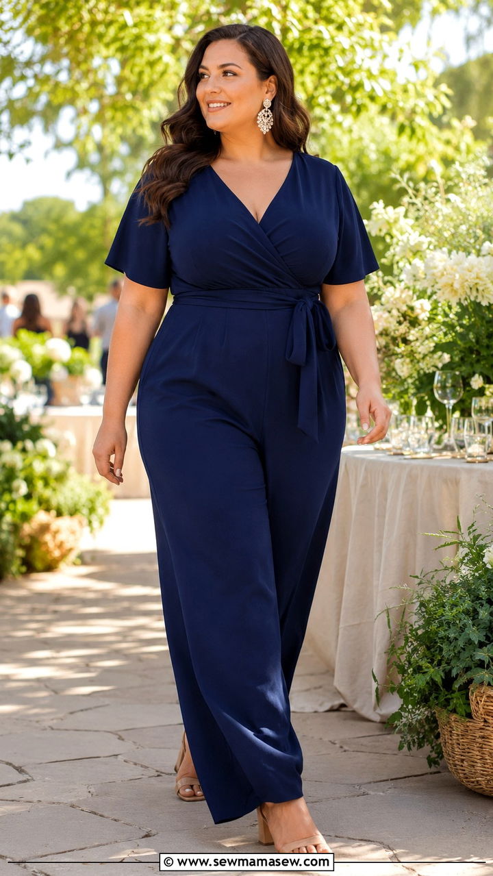 Wide Leg Jumpsuit Plus Size Spring - 30 Spring outfits for curvy women