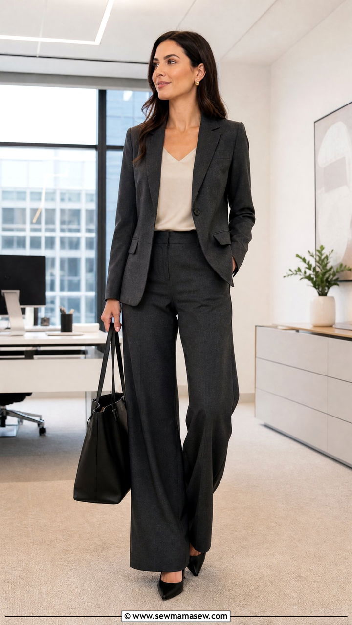 Wide Leg Pants Outfit For Work - 25 wide leg pants outfits 2026