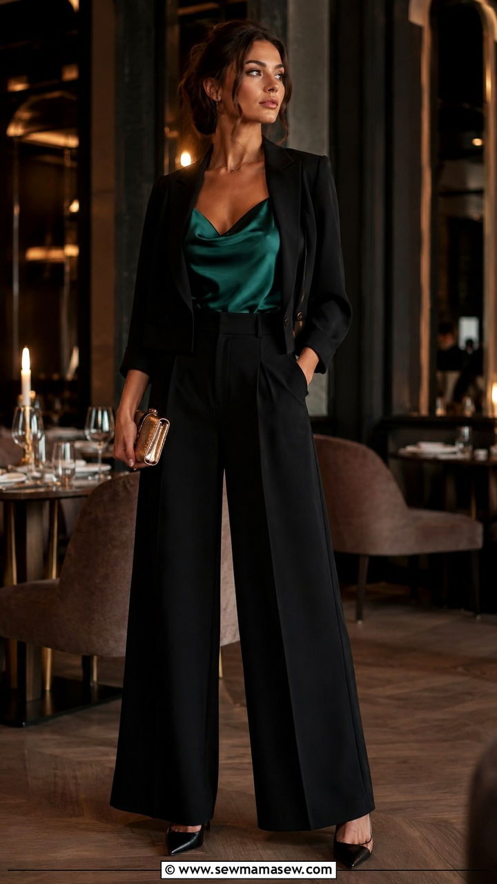 Wide Leg Pants Outfit With Heels - 25 wide leg pants outfits 2026