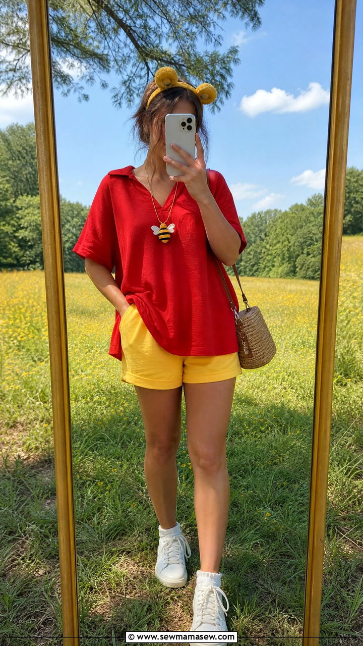Winnie the Pooh Disney Bounding Outfit - 30 Disney bounding outfit ideas