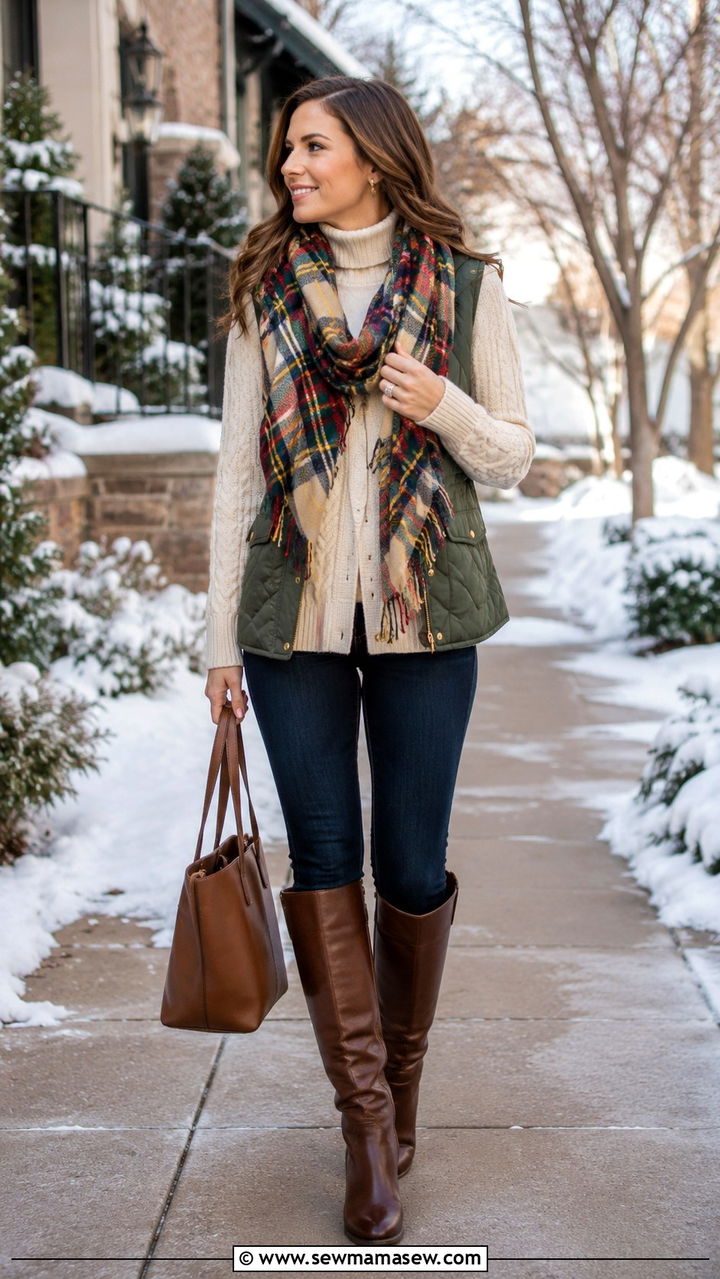 Winter Layering Texas Outfit Women - 30 Texas outfit ideas for women