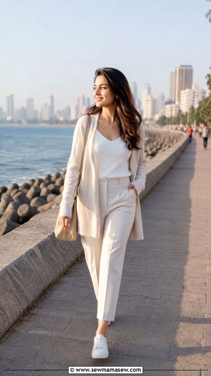 Winter light layers outfit Mumbai - 25 Mumbai outfit ideas
