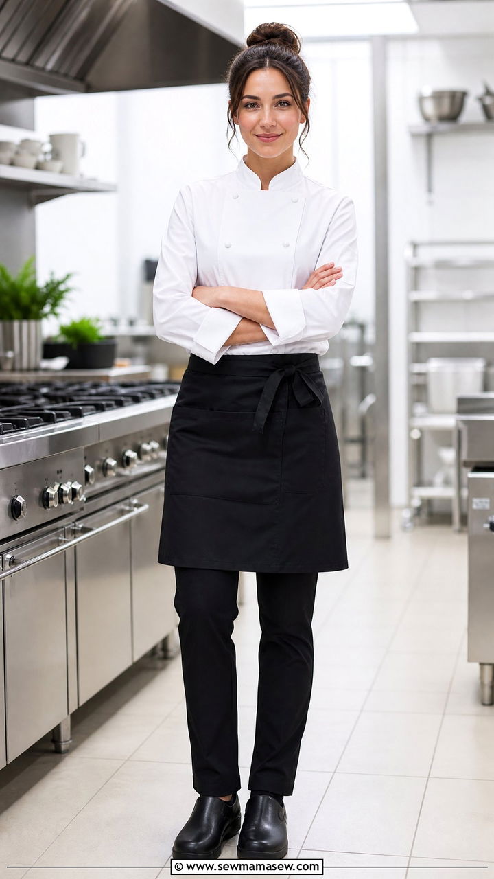 Womens White Chef Coat Outfit - 25 Chef outfit ideas for women