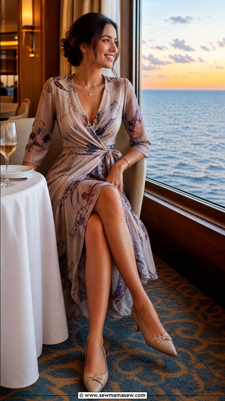 Wrap Dress For Carnival Cruise Dinner - 25 Carnival cruise outfit ideas