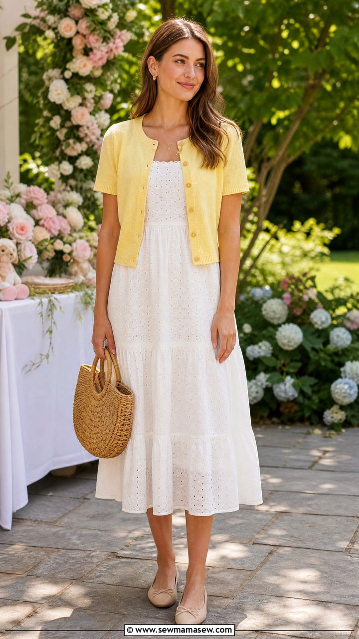 Yellow Cardigan Summer Outfit - 30 Summer yellow outfit ideas