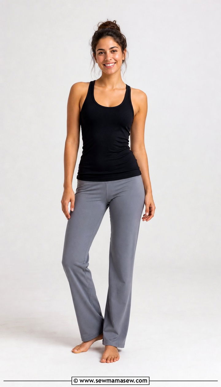 Yoga pants and a fitted tank Solidcore - 25 Solidcore outfit ideas