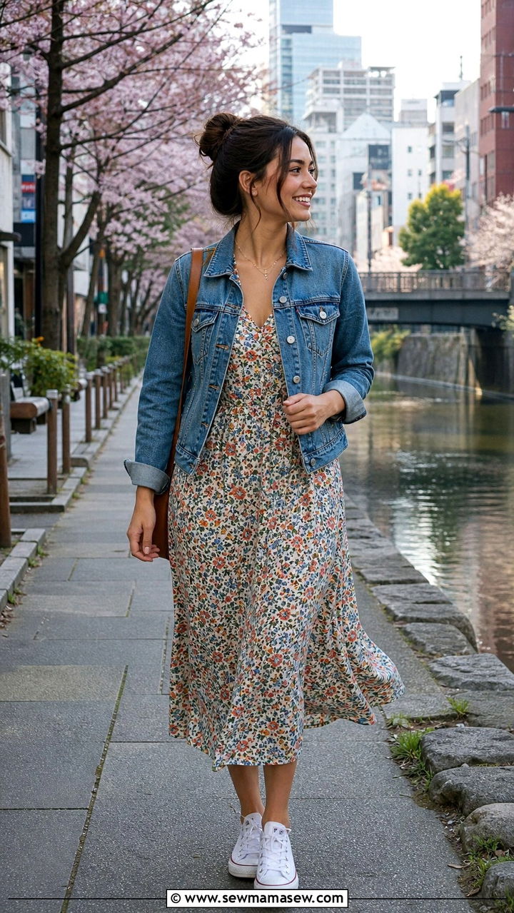 Yukata summer festival outfit for evening events - 40 What to wear in Tokyo