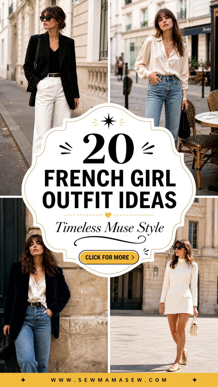 20 French Girl Outfit Ideas Francoise Hardy Fans Love - 20 French Girl Outfit Ideas Francoise Hardy Fans Love